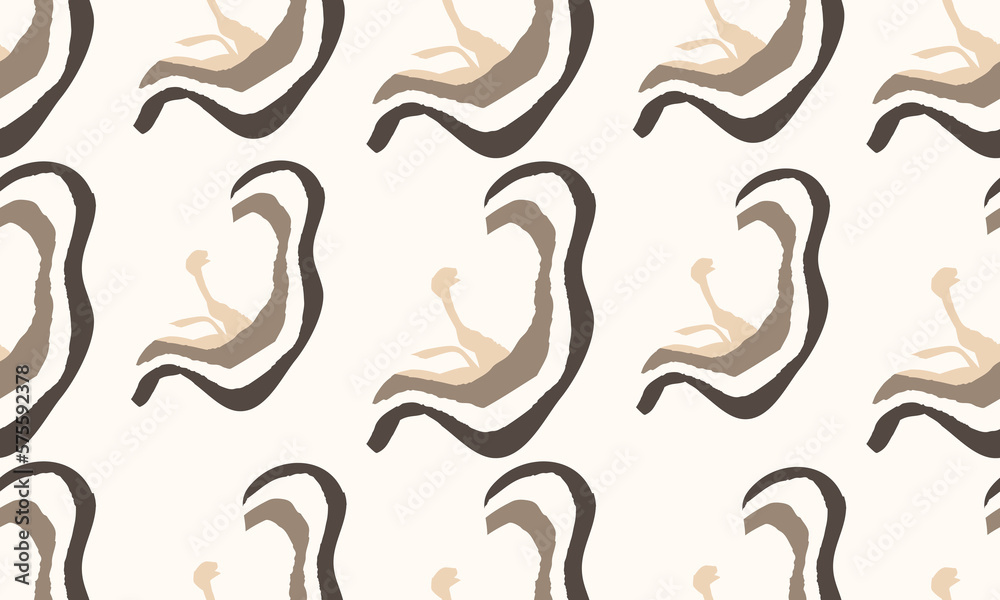 Vector newborn baby seamless pattern Vector newborn baby seamless pattern