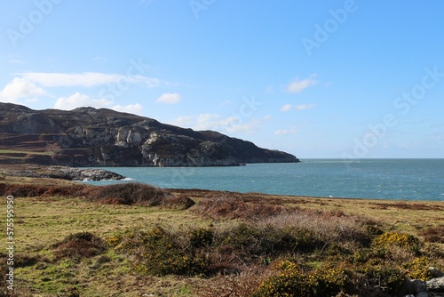 Holyhead mountain coast cliffs anglesey