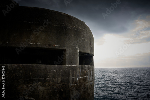 German bunker in Normandy from the Second World War