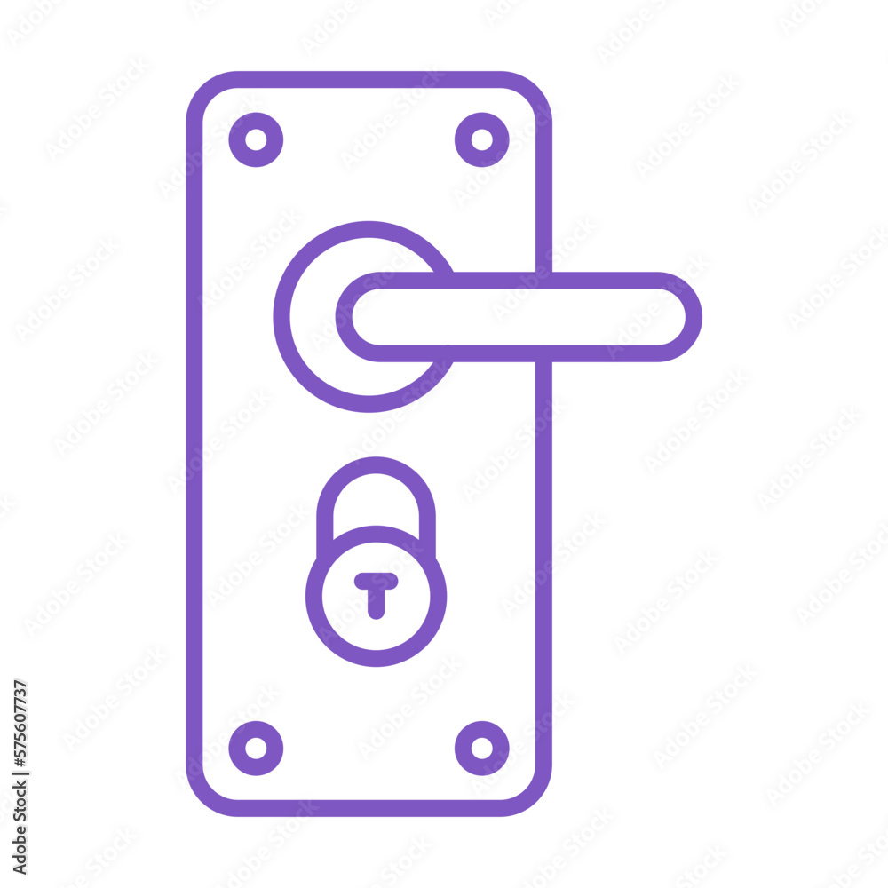 Door Lock Icon Door Lock Icon