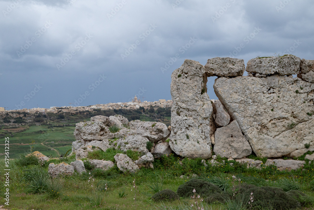 habitat préhistorique à Gozo