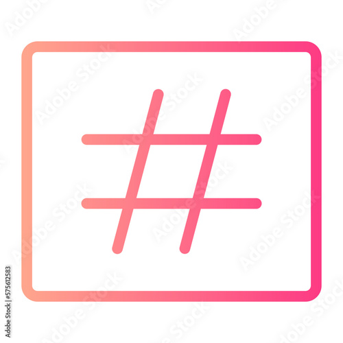 hastag icon