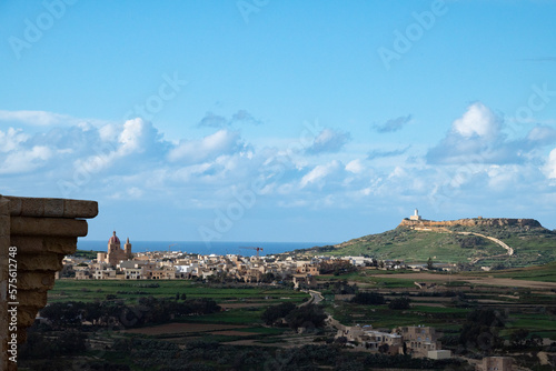 panorama depuis la citadelle de Gozo