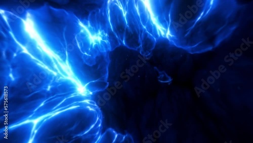 Abstract mind background, Art Fluid Abstract,  Chaotic nebula or magical abstract Energy
