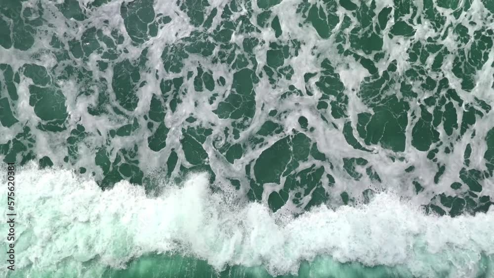 beautiful waves shot from above during a raging sea or ocean 5 beautiful waves shot from above during a raging sea or ocean 5