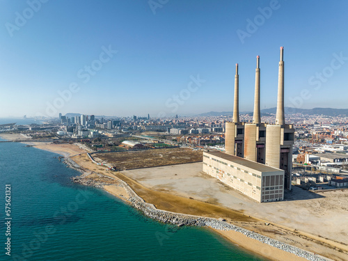 Thermal power plant in Sant Adria