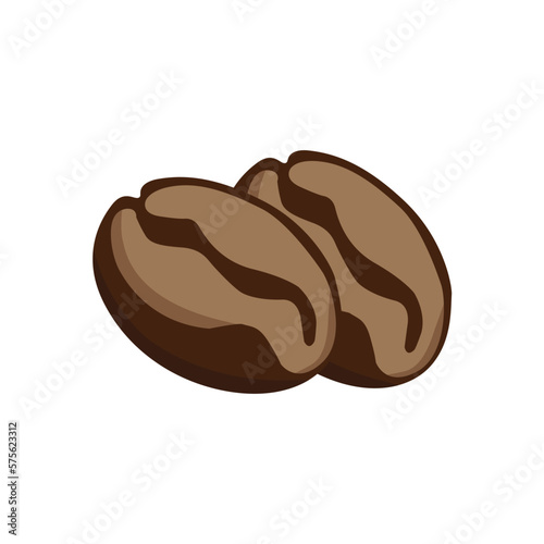 Coffee Beans vector illustration silhouette isolated on white background