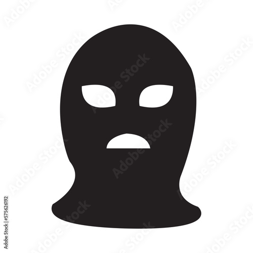 Solid Line BALACLAVA design vector icon