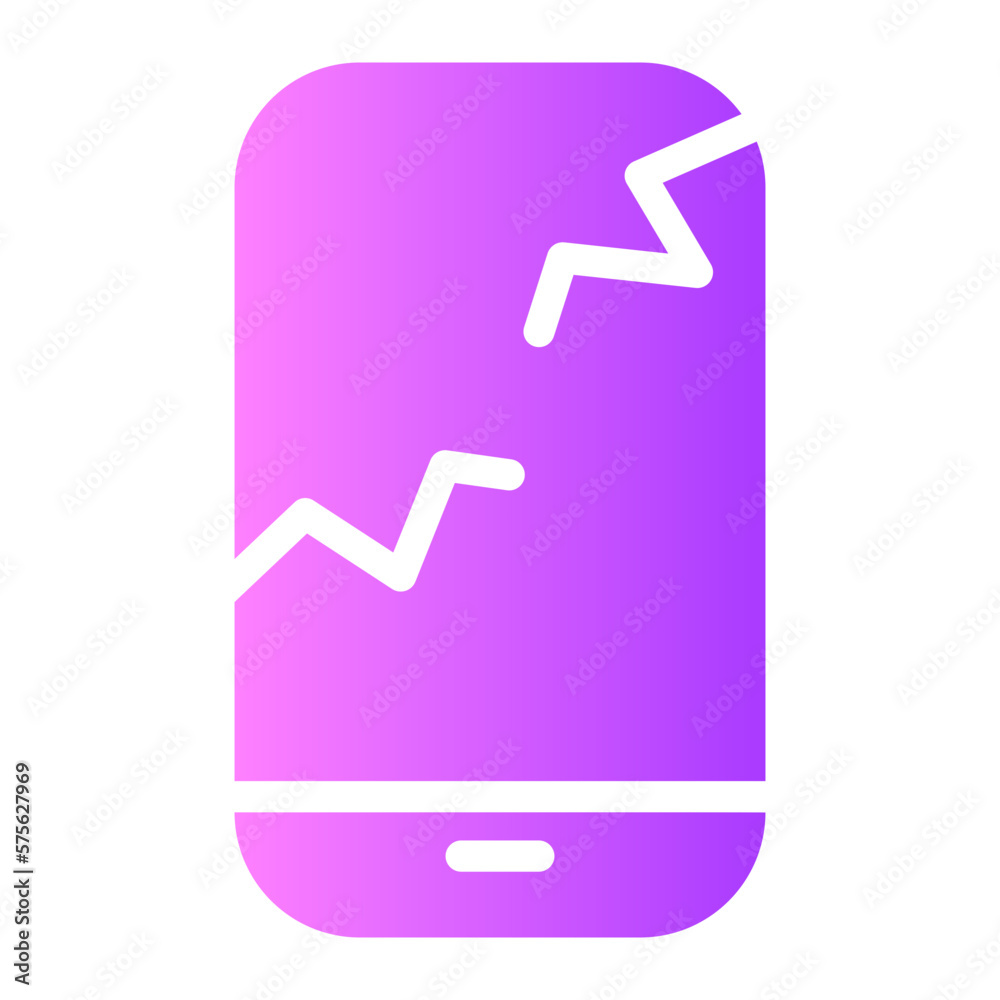 smartphone gradient icon smartphone gradient icon