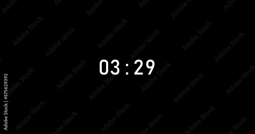 4 seconds digital timer countdown animation is isolated on black background. countdown timer, 4 sec stopwatch animation template video footage 4 seconds digital timer countdown animation is isolated on black background. countdown timer, 4 sec stopwatch animation template video footage