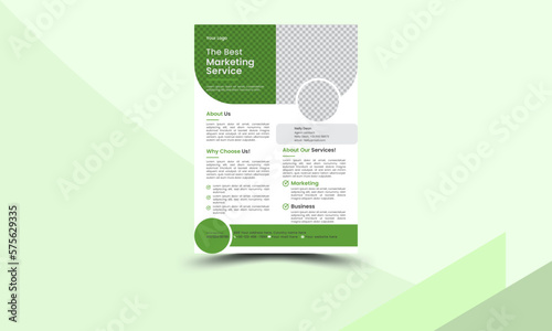 Corporate creative colorful business flyer template design set, abstract business flyer, vector template design or business poster template design.