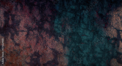 Wallpaper with Grunge vintage fabric. Abstract background generative ai © Roman