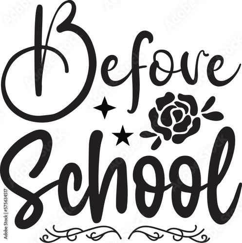 before school