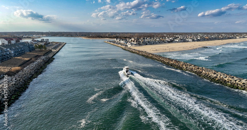Boat into Inlet 