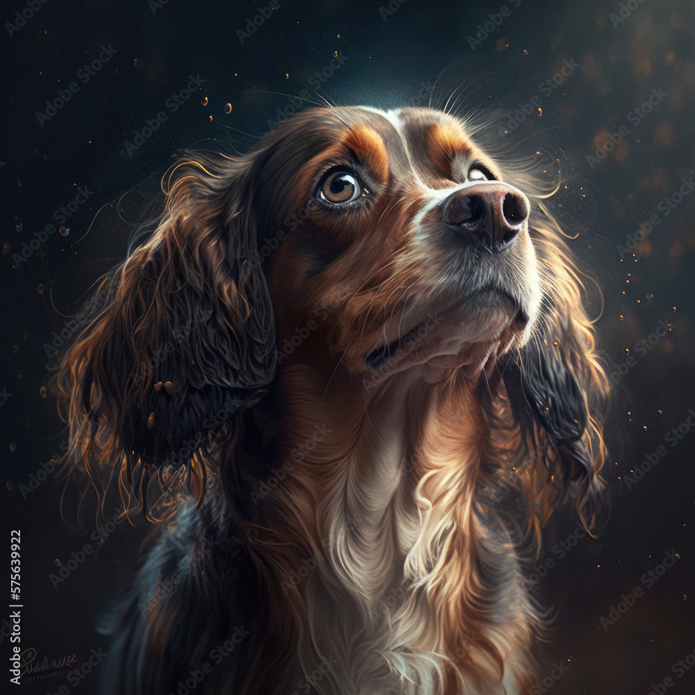 dog portrait 