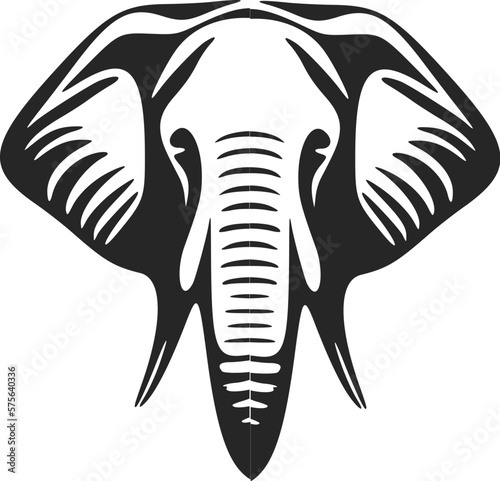 Gorgeous black and white elephant logo vector for your business.