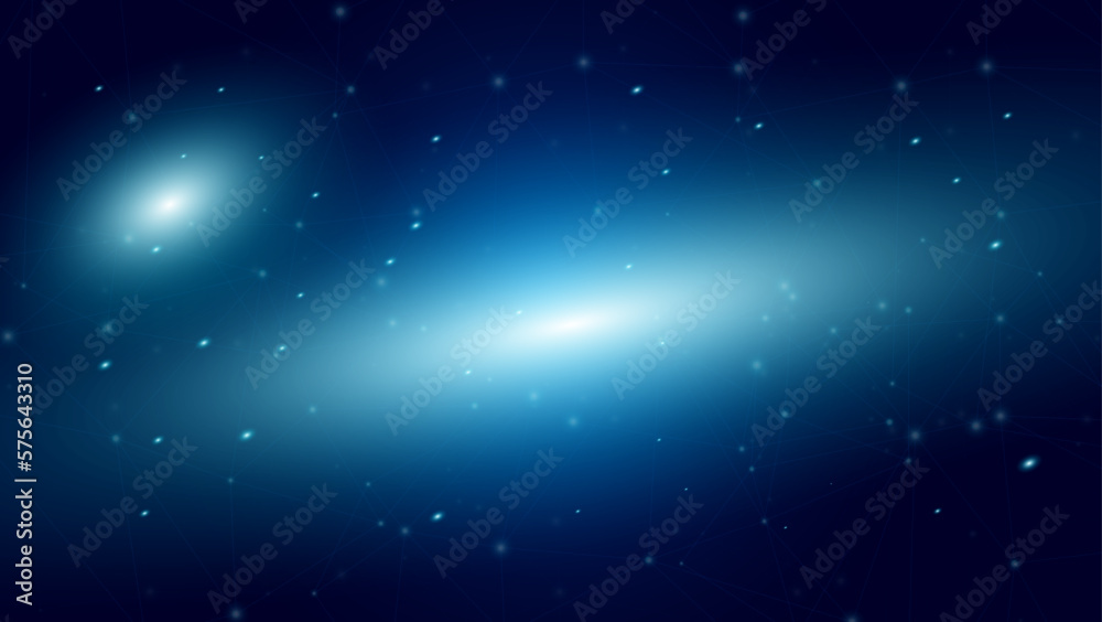 Naklejka premium Information network technology modern background.