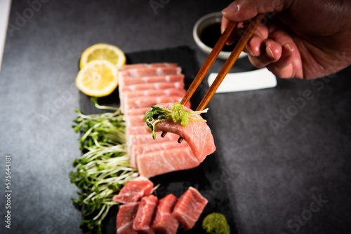 Fresh and delicious tuna dishes