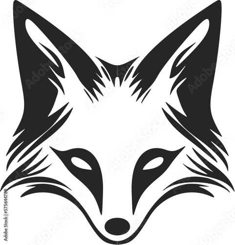 Elegant black and white fox logo that adds sophistication to your brand.