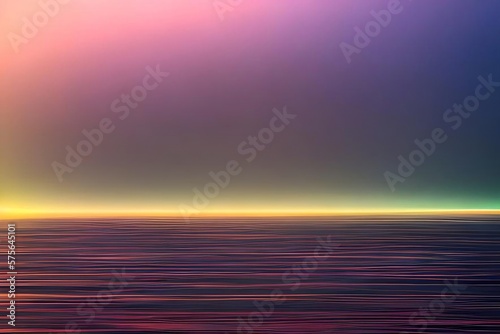 Abstract sunset over water pastel colors © Ian