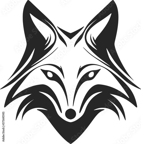 An exquisite black and white fox logo to make your brand stand out.