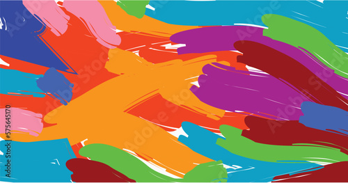 abstract background full color design