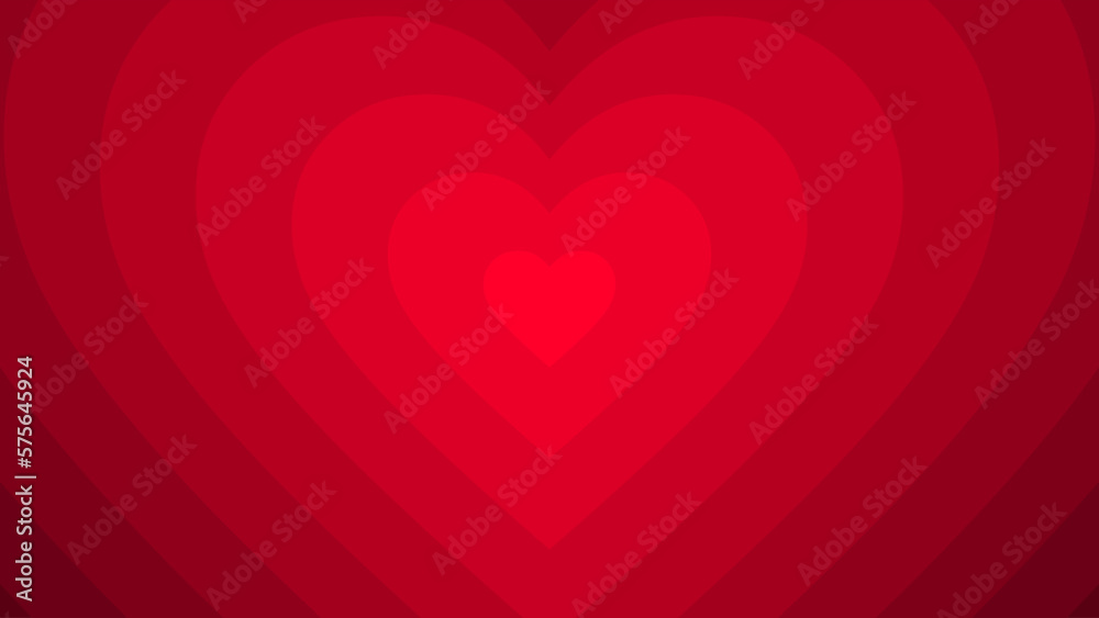 Abstract Heart Background. Heart Pattern Background Vector Illustration