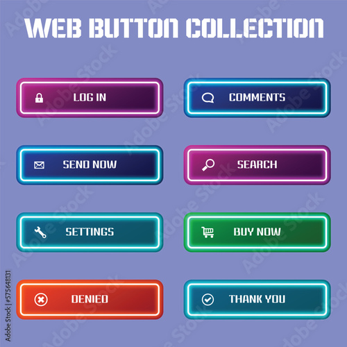 cta web button collection	
