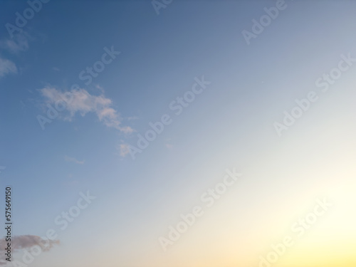 evening sky