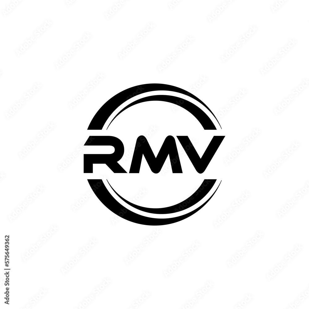 RMV letter logo design with white background in illustrator, vector logo modern alphabet font overlap style. calligraphy designs for logo, Poster, Invitation, etc. RMV letter logo design with white background in illustrator, vector logo modern alphabet font overlap style. calligraphy designs for logo, Poster, Invitation, etc.