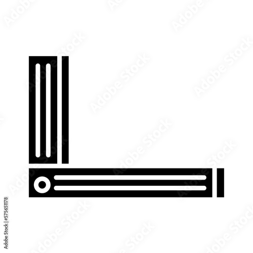 Solid LINE design vector icon