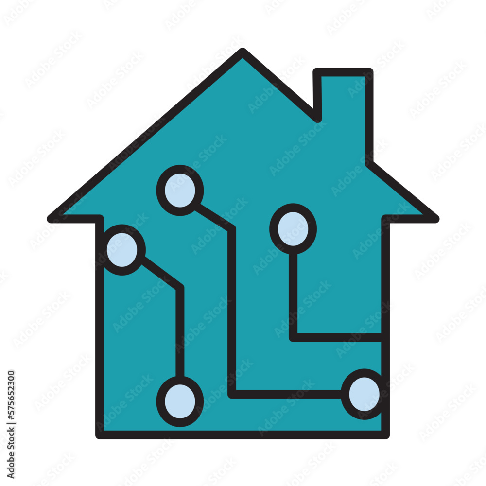 Filled Line BUILDING INSTALATION design vector icon Filled Line BUILDING INSTALATION design vector icon
