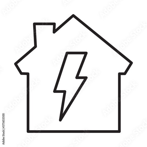 ELECTRIC INTALATION design vector icon