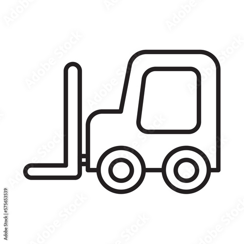 FORKLIFT design vector icon