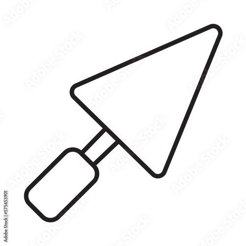 TROWEL design vector icon
