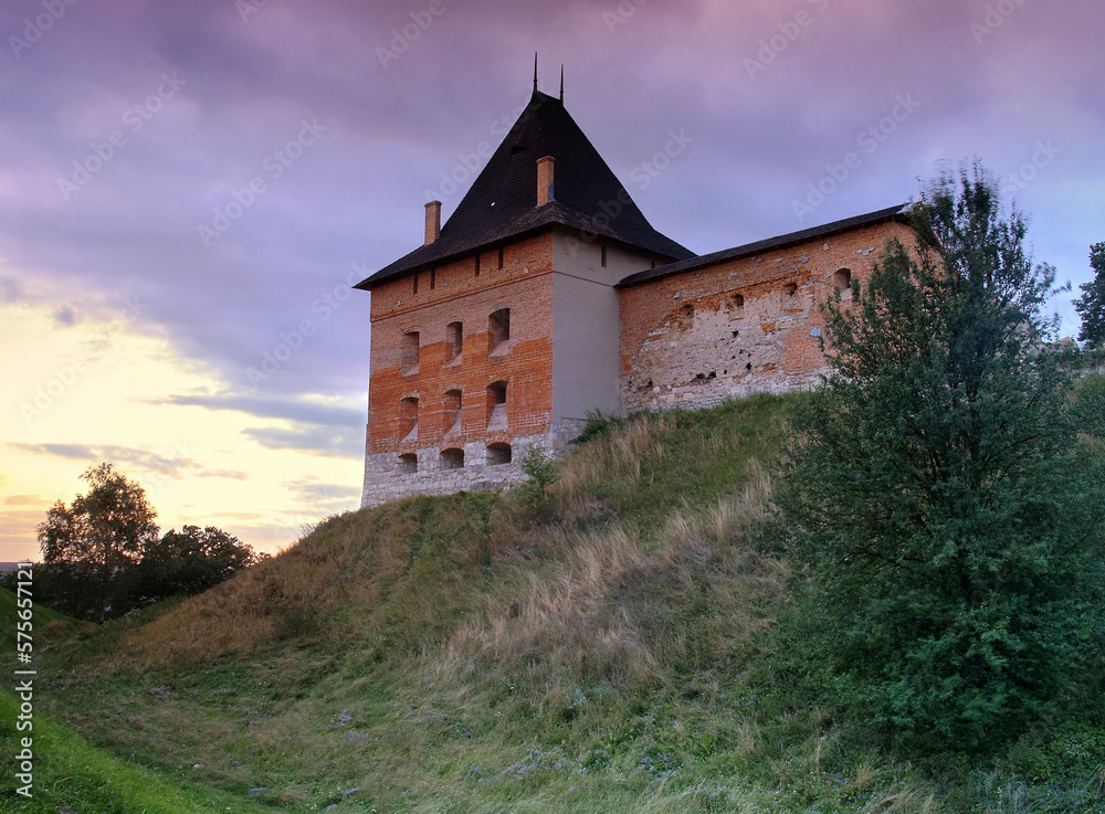 Galician castle. Ukraine. Carpathian. Ivano-Frankivsk region. Galich