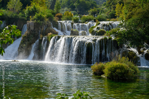 Krka national parkis located in the south Croatia © Herbert