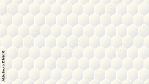 Geometric Background with Hexagons
