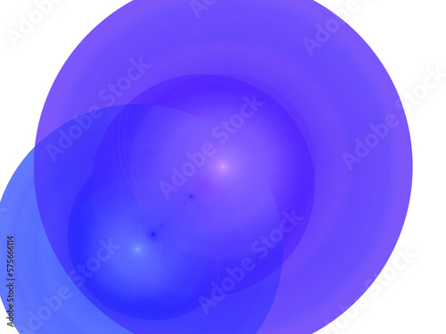 blue and white backgroud fractal