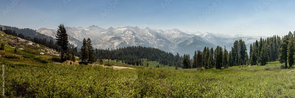 Panorama of Alta Meadow and the Sierra Mountains Panorama of Alta Meadow and the Sierra Mountains