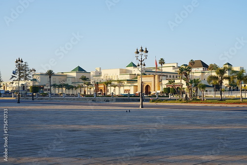 Palace in african capital city of Rabat in Morocco © Jakub Korczyk
