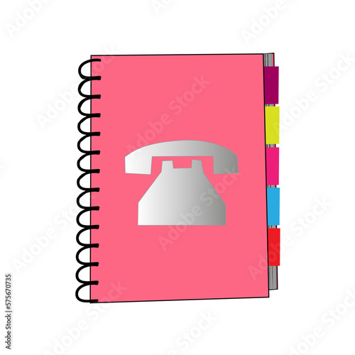 Agenda de teléfono.