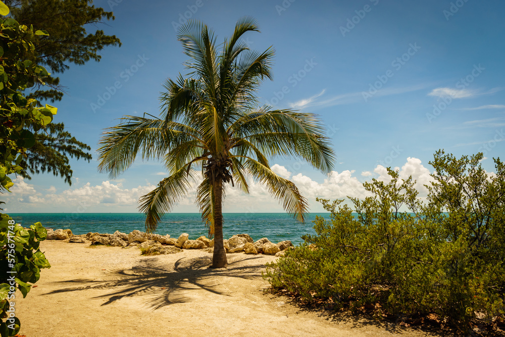 Fort Zachary Beach, Key West in the Florida Keys