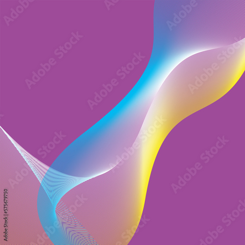 Simple abstract background with waves