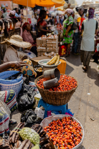Obraz na plátne Accra, Ghana, vibrant capital of the first African country to ever gain independence in 1960