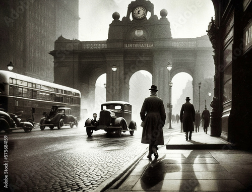 Imaginary Berlin in the 30s - generative AI