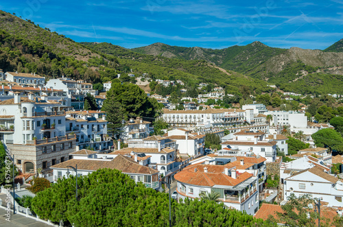 View of the town of Mijas, Spain © vli86