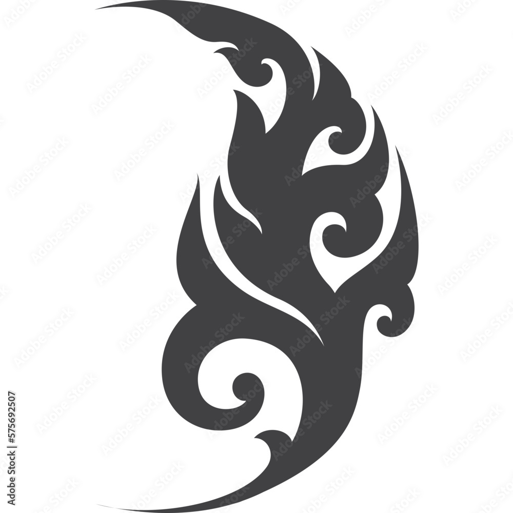 Thai art pattern silhouette symbol. Designed in round and eclipse shape for decorative. Thai art pattern silhouette symbol. Designed in round and eclipse shape for decorative.