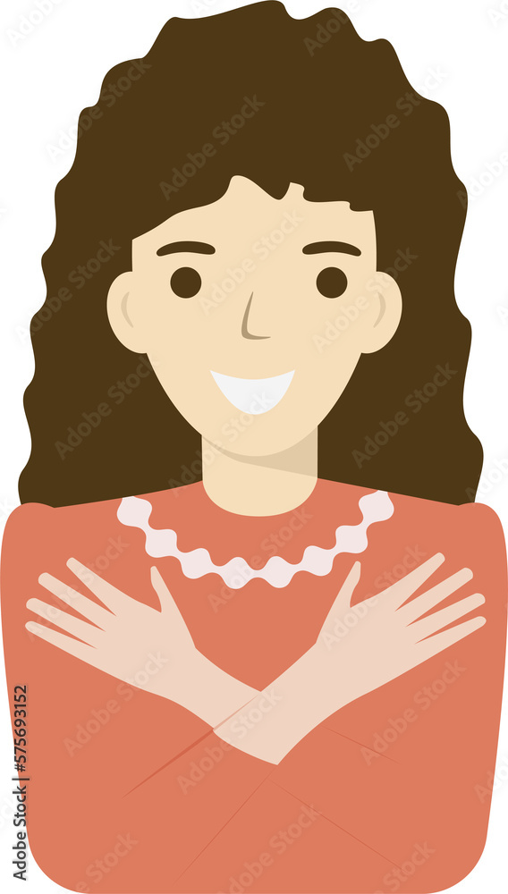 Person portrait #EmbraceEquity Give equity a huge embrace. International Women's Day 2023 Embrace equity. Equal opportunities are no longer enough