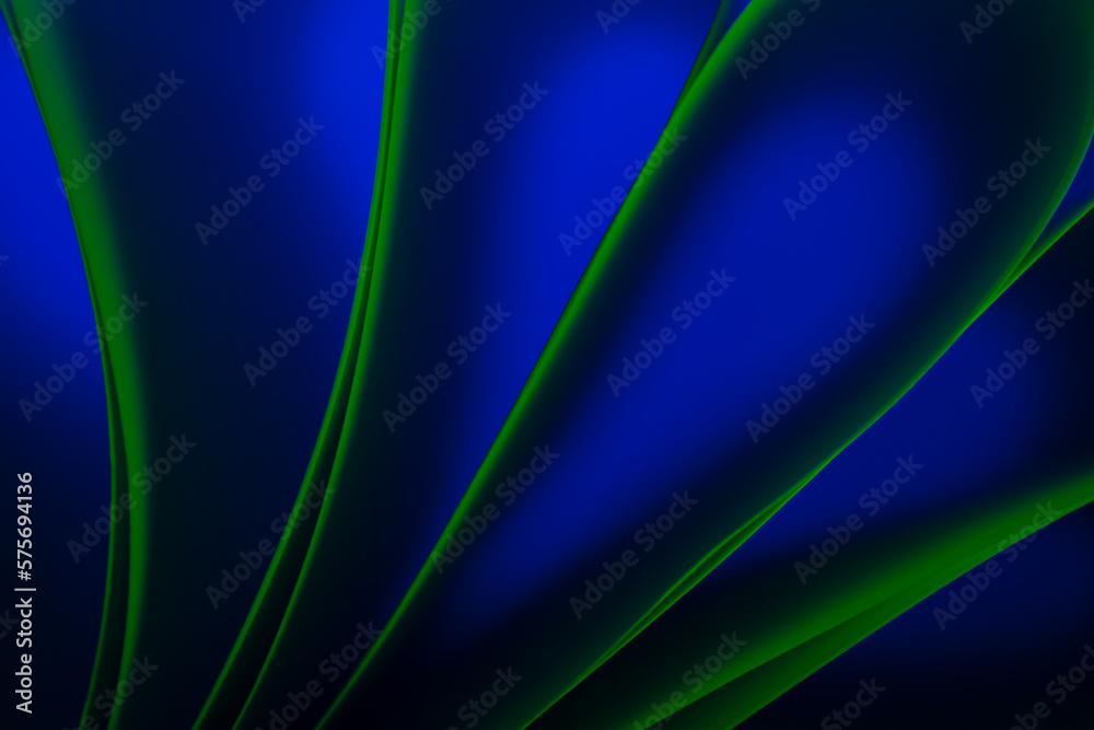 Obraz premium Abstract curved shapes in soft colors. Abstract background.